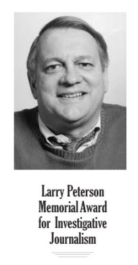 Larry Peterson logo for WEB