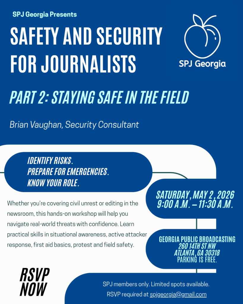 Safety and Security for Journalists workshop